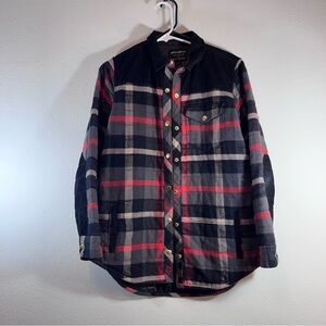 Eddie Bauer x Ilaria Urbinati Limited Edition Plaid Quilted Shirt Jacket Large